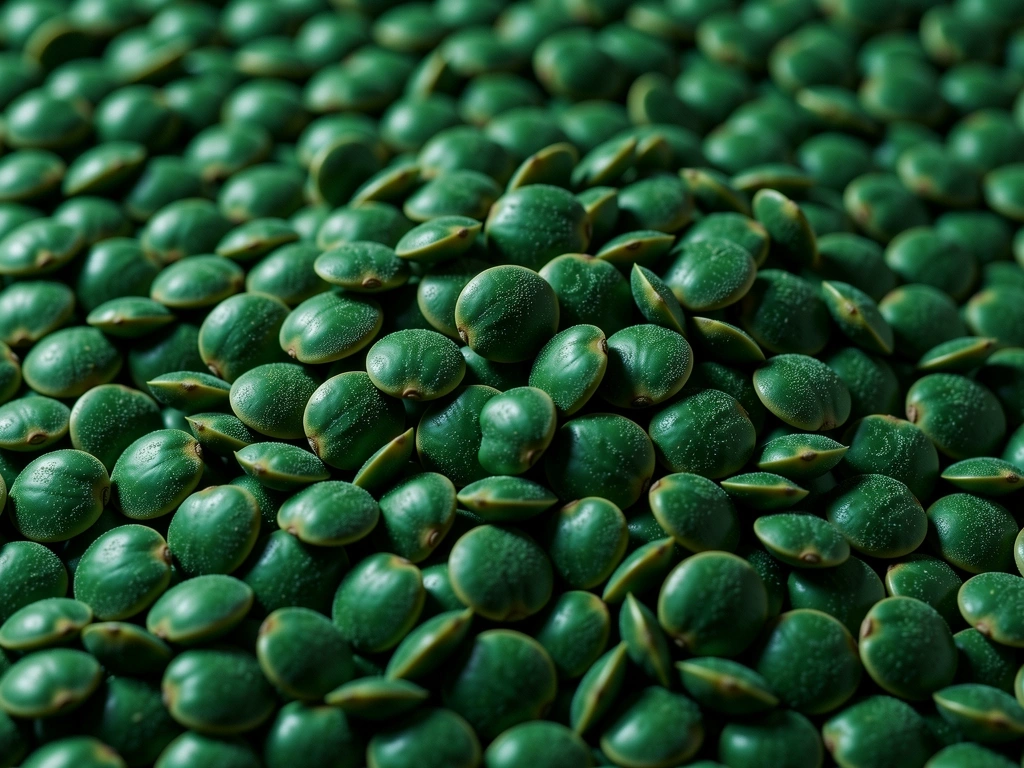 Macro lentils and legumes
